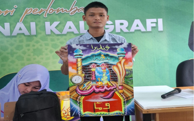 Torehkan Prestasi di Bidang Kaligrafi, Alfa Najmi Raih Harapan II pada APRESIASI Madrasah Aceh 2026